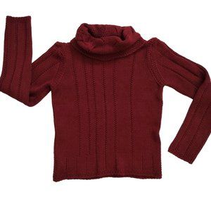 LO RI Wool Blend Cowl Neck Sweater